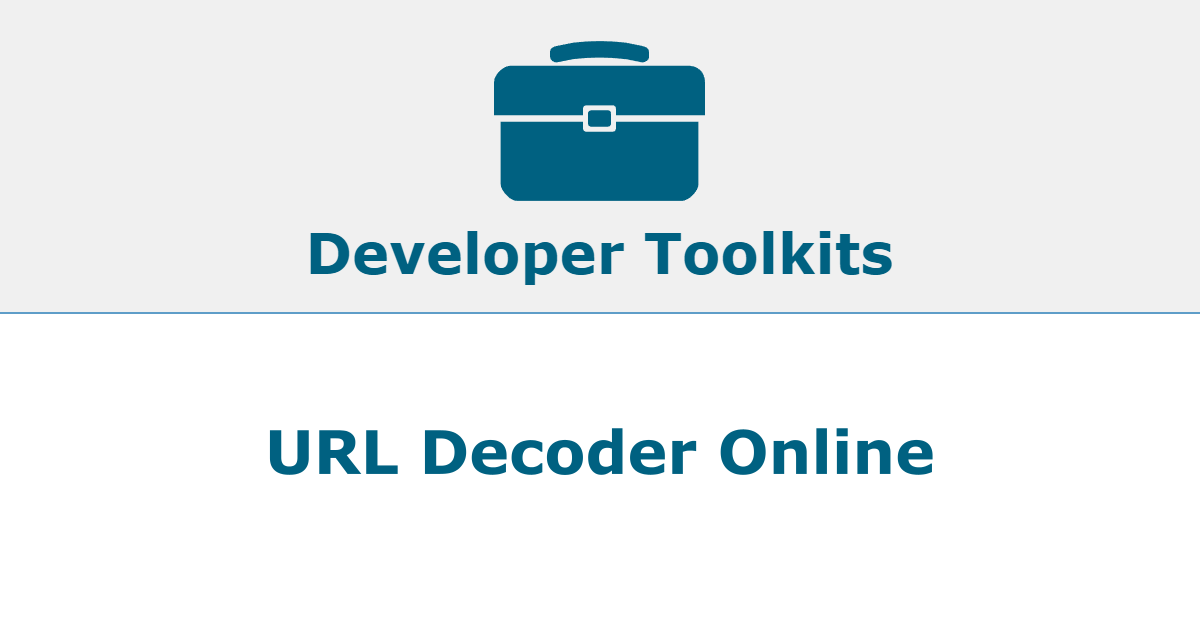 URL Decoder Online